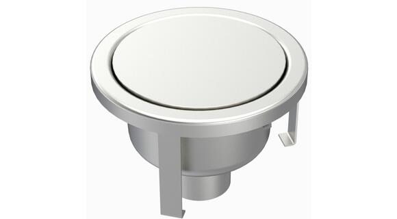 2063CAJC - Round floor drain trap Ø200 mm vertical outlet 63 mm