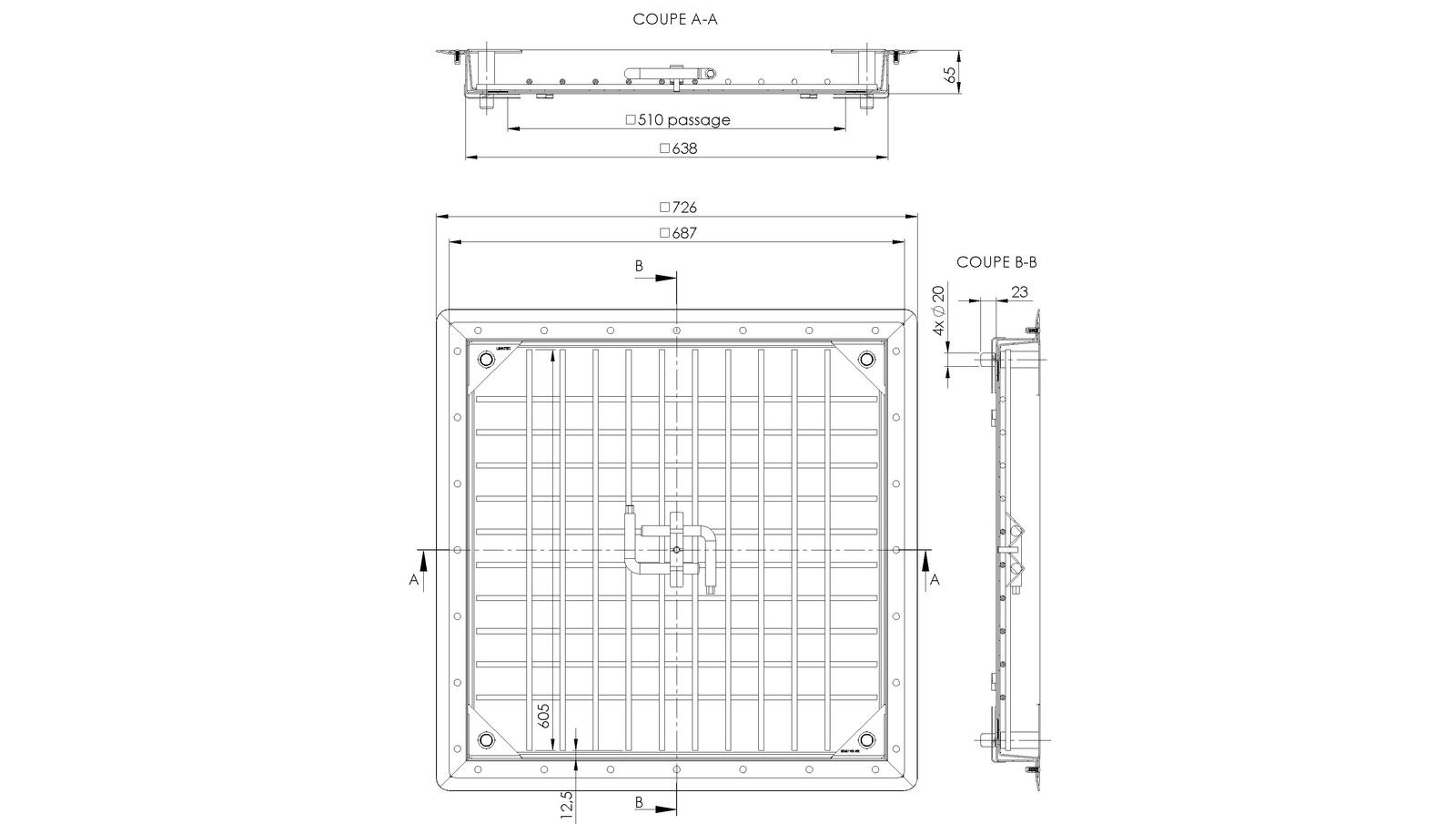 Schéma - TLZ500 - Tampon d'obturation 726x726