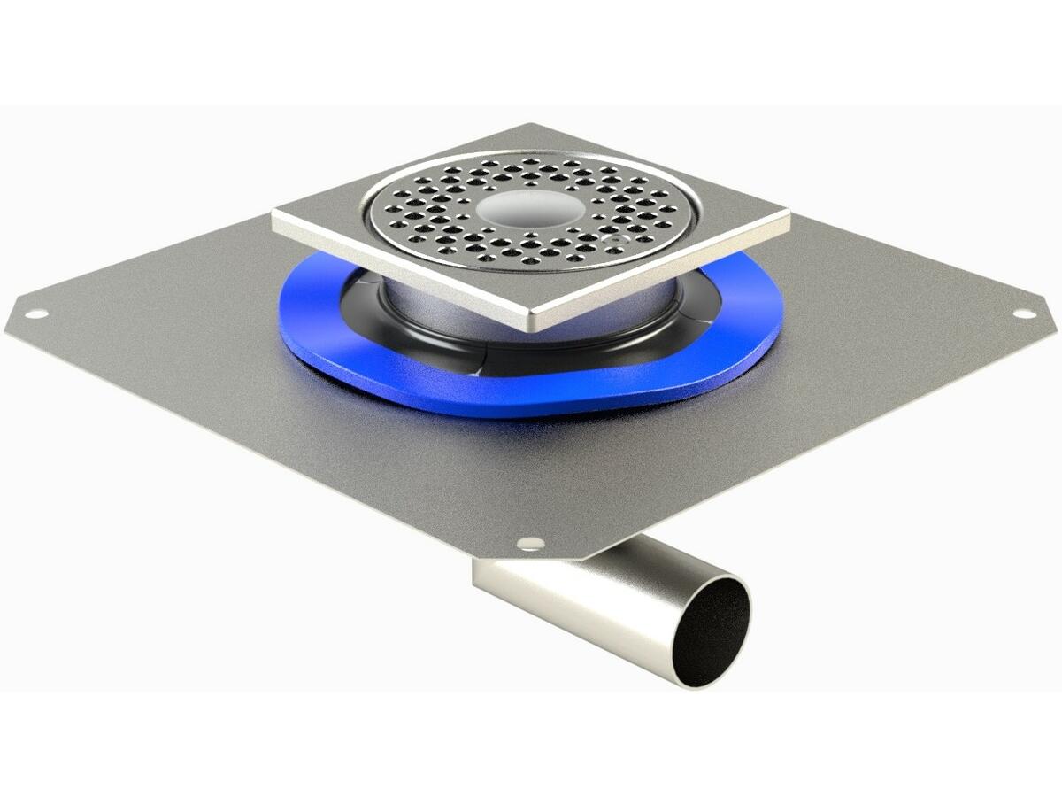 1550RBLDV - Siphon 150x150 sortie latérale 50 mm