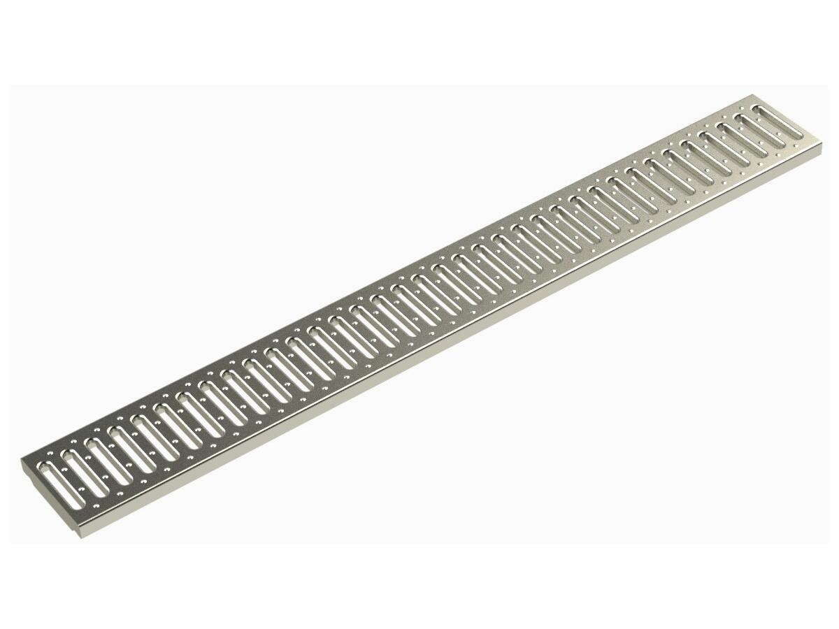 CR170-L-C250 - Floor drain trap cover 124x998 mm
