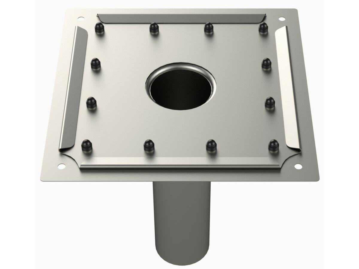 PLAV80 - Positioning and waterproofing overlap plate 350x350