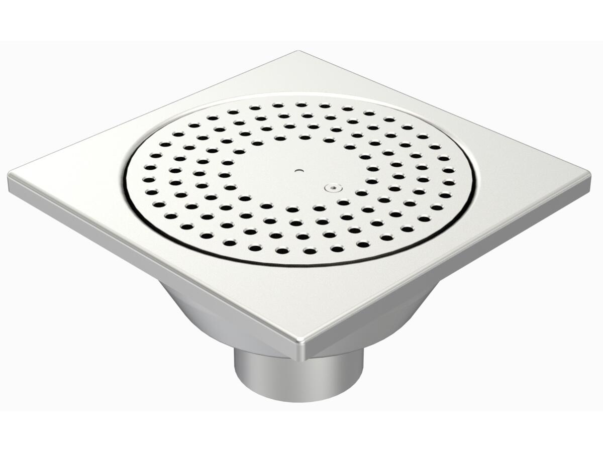 30100SV - Siphon 300x300 sortie verticale 100 mm