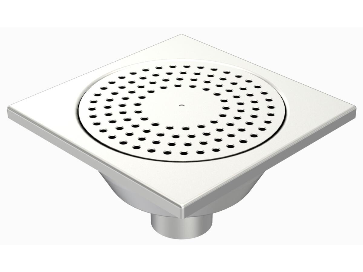3080S - Siphon 300x300 sortie verticale 80 mm