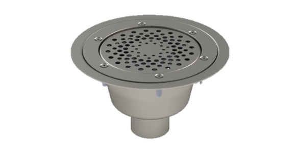 Siphon 200x200 sortie latérale 63 mm
