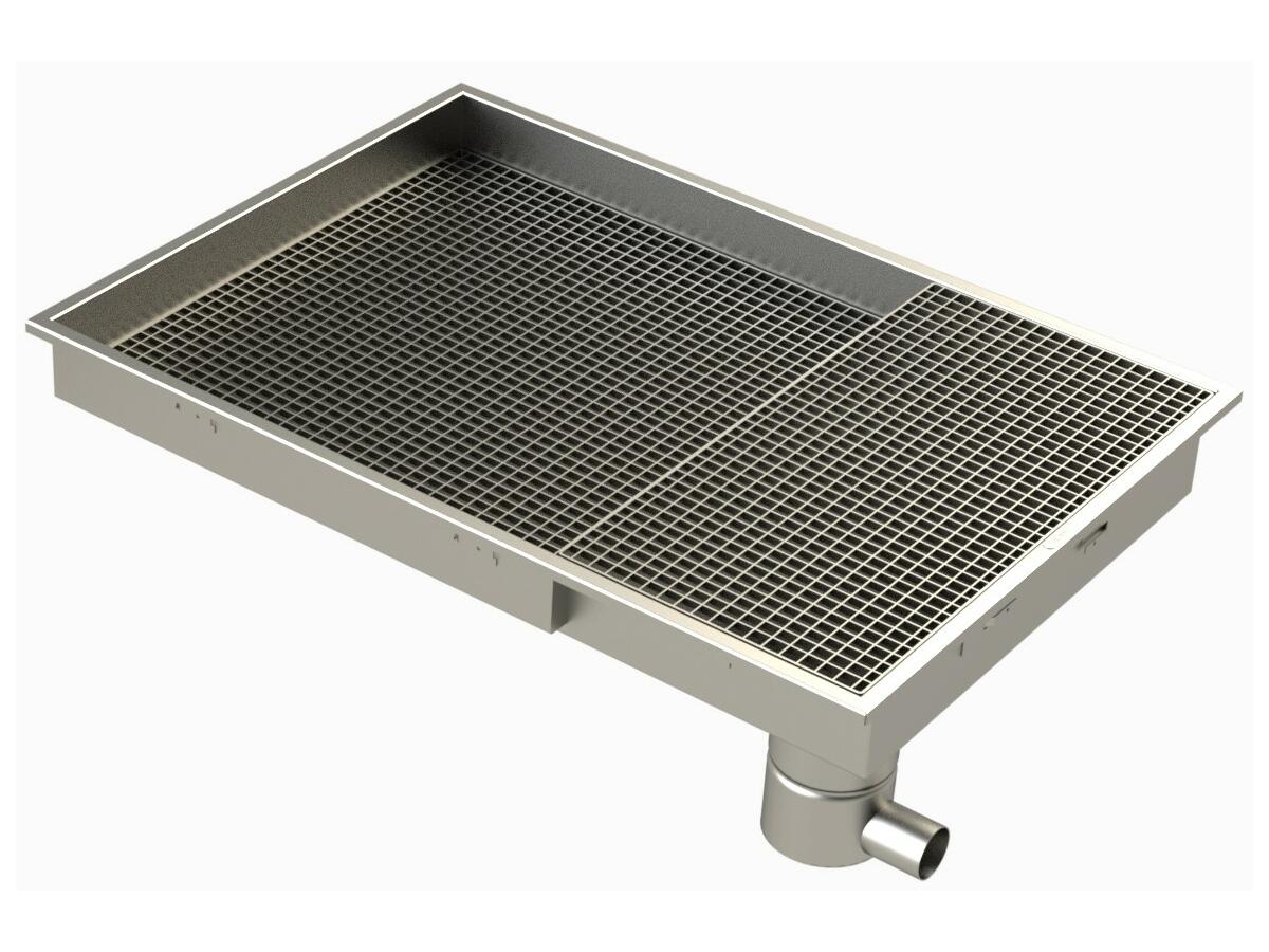 LG8.11BEL - Pédiluve Lagune® 1152x802 à sortie latérale Ø 63 mm