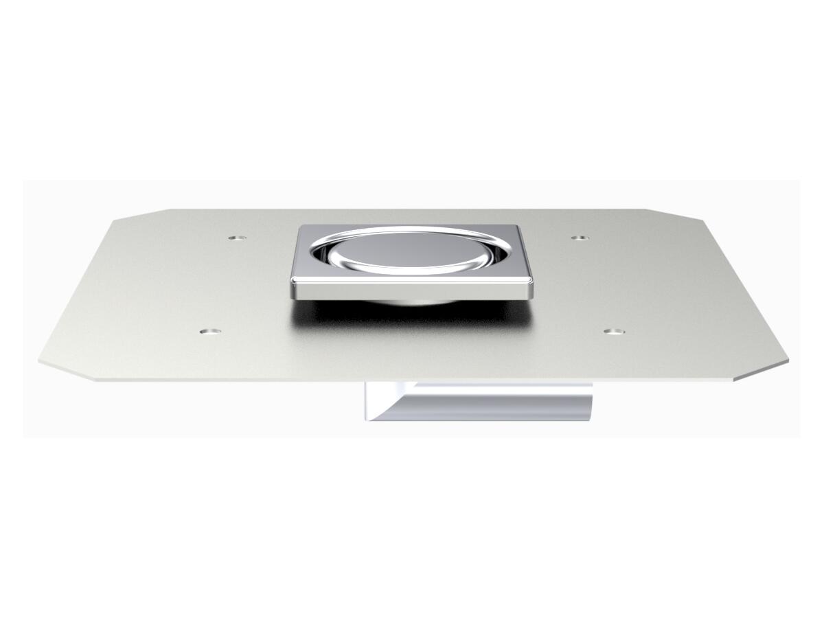 1040FBLD - Floor drain trap 100x100 with a side outlet 40 mm