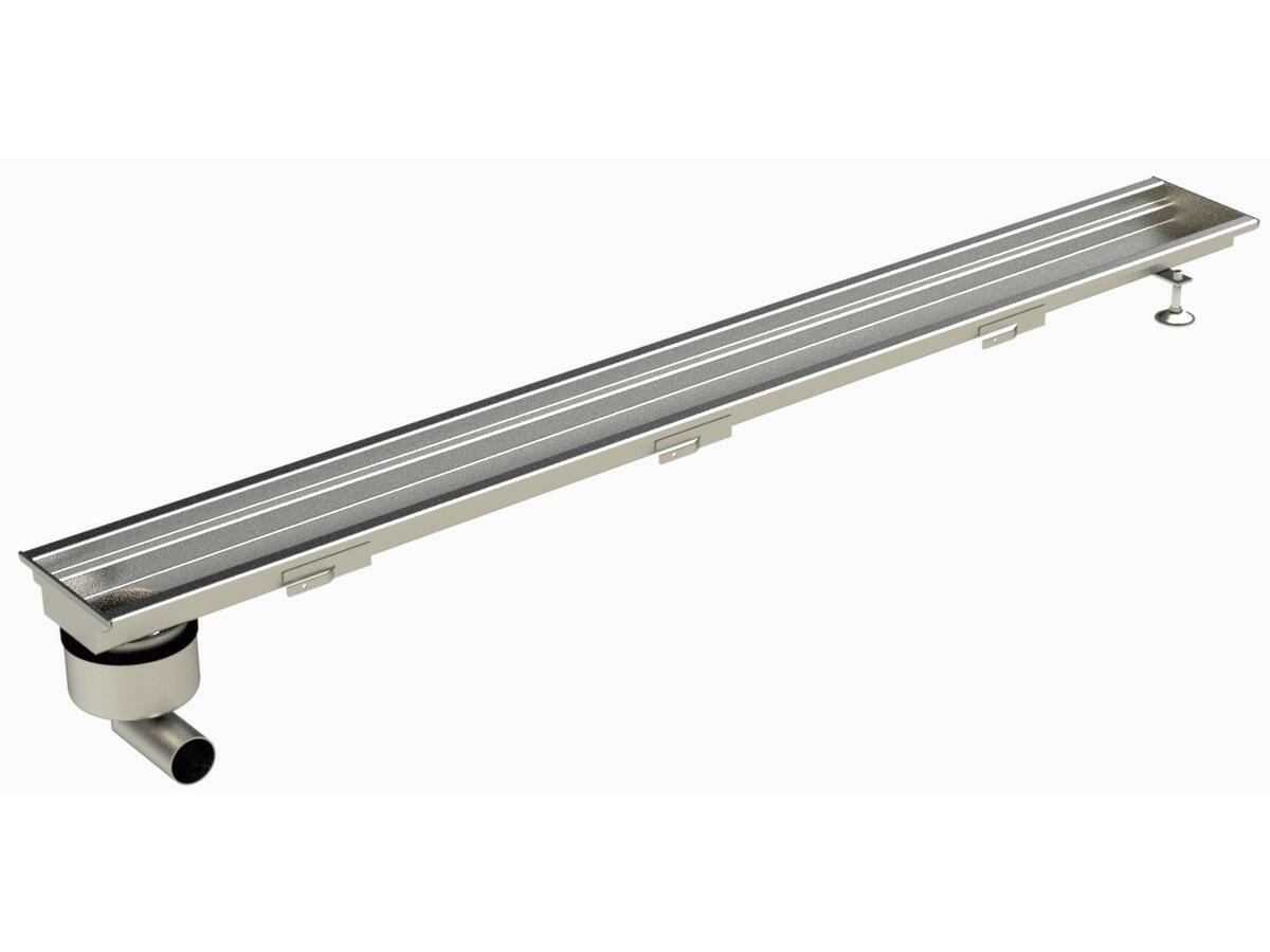 MONORHONE170-FLB-15 - Monorhône® 1509 mm floor drain trap end with a side outlet 50 mm