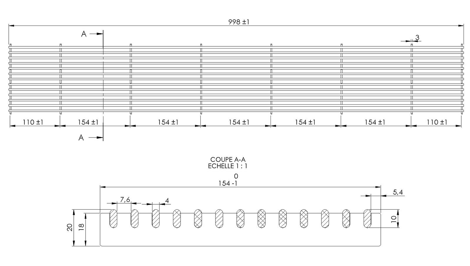 Schéma - CR200-E-A15 - Couverture 154x998 mm