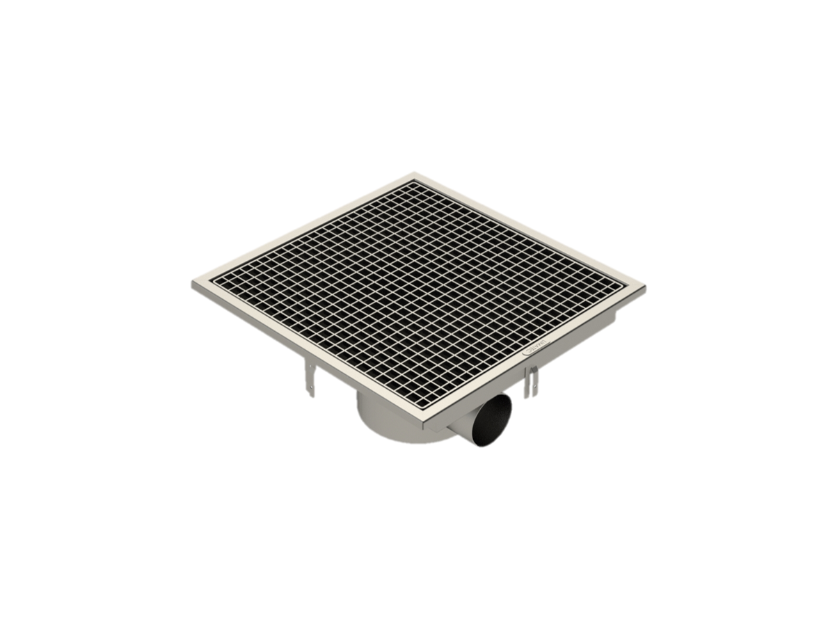 RVIL5.5 - Caniveau Rivière® 552x532 à sortie latérale 100 mm