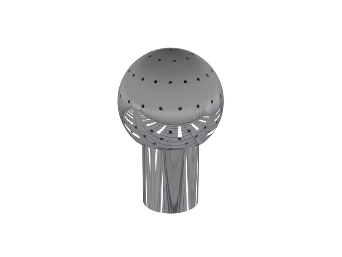 16AX - Ball model 15-16 Ø40 with 20x22 connection per pin 