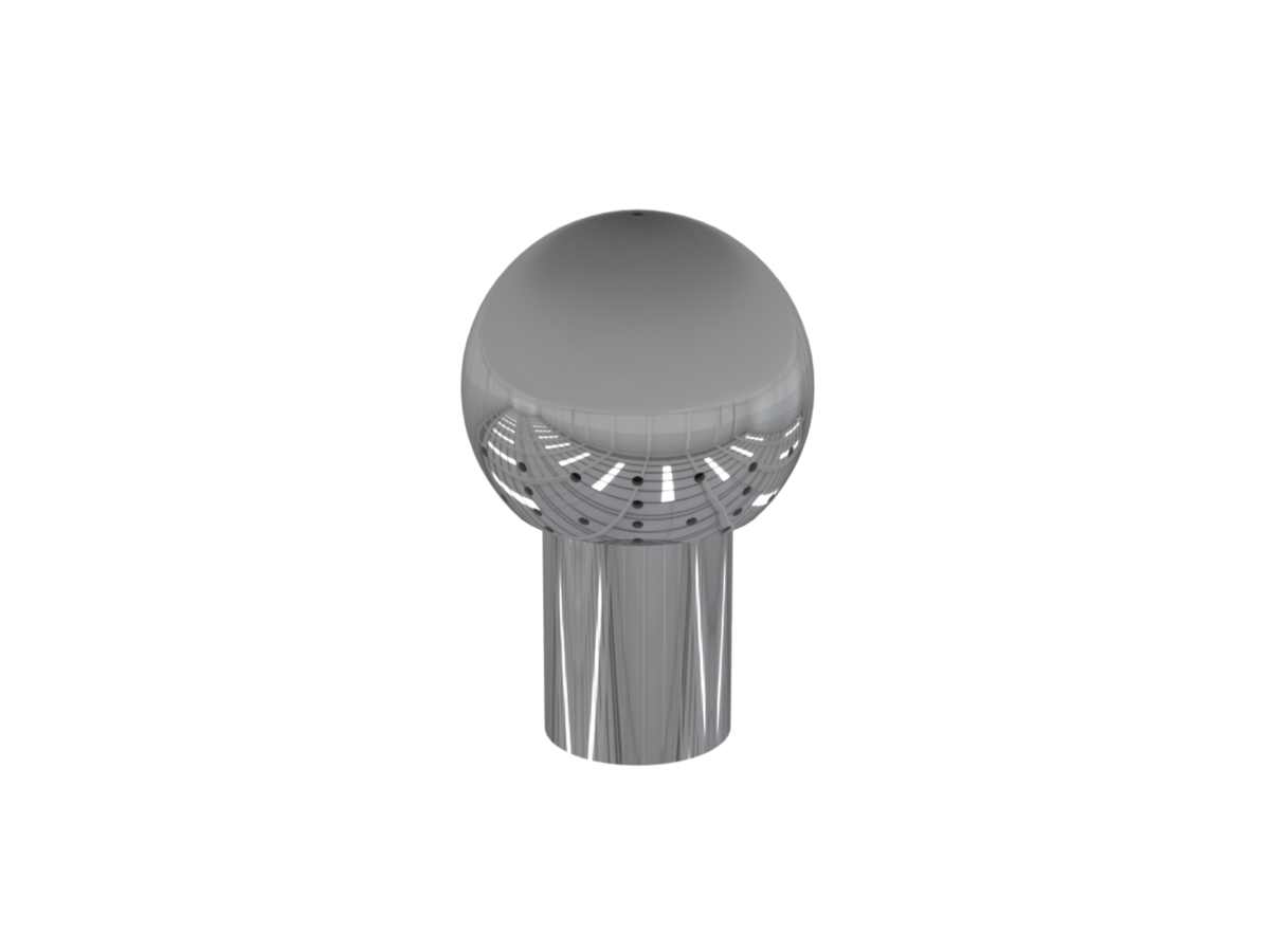 16BX - Ball model 15-16 Ø40 with 20x22 connection per pin 
